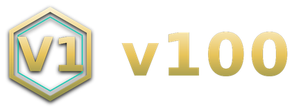 v100 logo